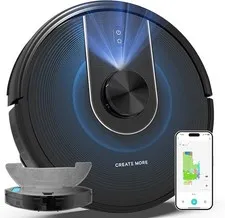 Bagotte Robot Vacuum and Mop Combo, 6000Pa Robotic Vacuums with Mapping,LiDAR...