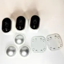 Netgear Arlo VMC3030 Security Camera Wireless Indoor/Outdoor Night Vision LOT 3