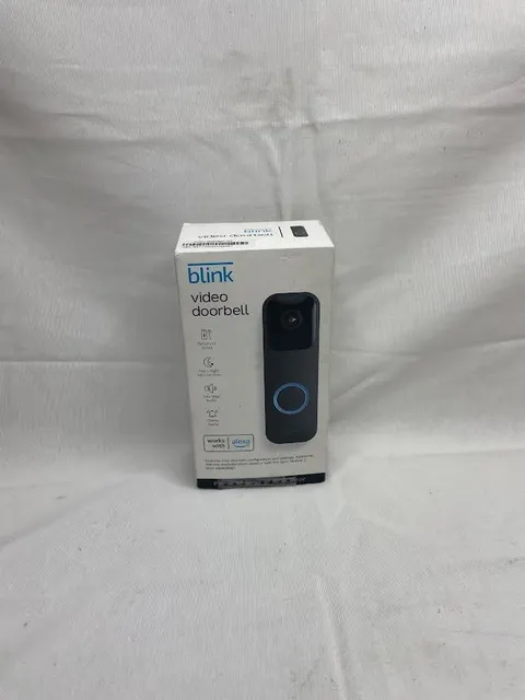 Blink Video Doorbell 1080p HD, Battery or Wired, Two way audio, works with Alexa