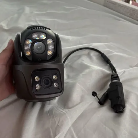 MOYOLI IP/Network Wired Outdoor Surveillance Camera, Color Mode, Black