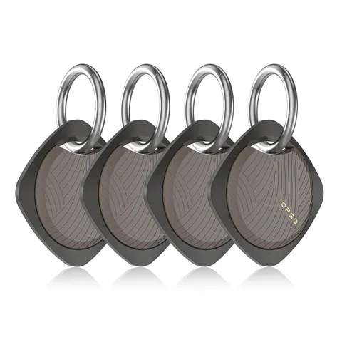 Finder Tag-4 Pack, Invisible Guard Bluetooth Tracker Works with Apple Find My...