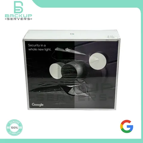 Google Nest Cam with Floodlight Outdoor Security Camera White GA02411-US Wi-Fi