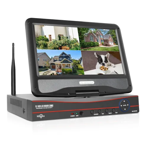 【No HDD】 10'' LCD Wireless WiFi NVR 10 Channels Network 10inch nvr monitor