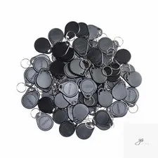 100PCS 125KHz RFID Key Fob Contactless Keyfob Proximity ID Card Token Tag Keypad