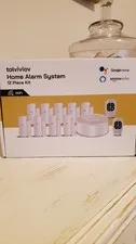 tolviviov Home Alarm System(2nd Gen), 12 Pieces Smart Home Alarm Security System