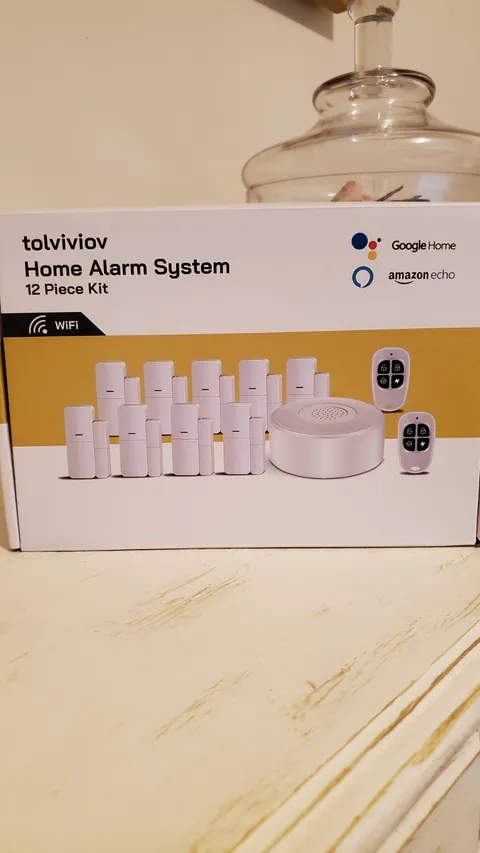 tolviviov Home Alarm System(2nd Gen), 12 Pieces Smart Home Alarm Security System