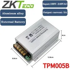 ZKTeco TPM005B 12V 5A For Inbio160/260/460 Door Lock Access Control Power Supply