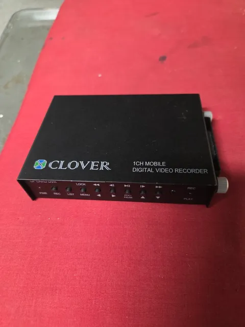Clover 1CH 1 Channel Mobile Digital Video Recorder DVR - Black