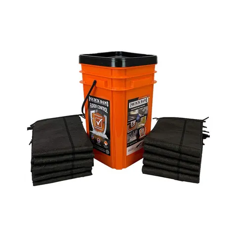 QUICK DAM QDGG5-10 Flood Barrier Emerg Kit,5 ft.L,PK10 49UV30