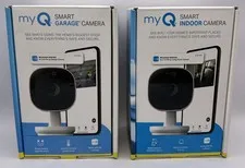 Chamberlain myQ Smart Garage & Indoor HD 1080p Indoor Wi-Fi Security Camera-NEW