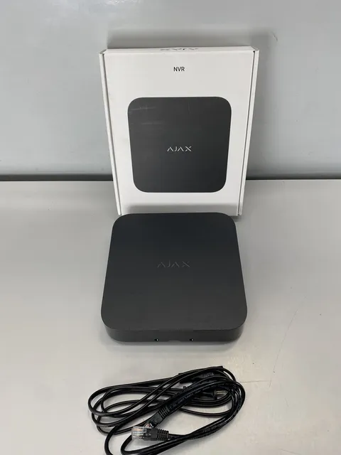 AJAX 78269.122.BL 16-Channel NVR 4K Resolution- Black