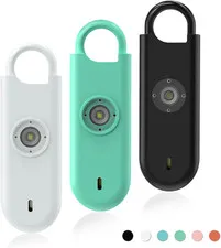 140Db Personal Safety Alarm for Women, 3 Pack Safe Alarm Protection Keychain wit
