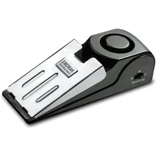 Door Stop Alarm with 120DB Siren Door Stop for Home & Travel Black Pack of 1