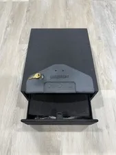 STACK-ON Quick Access Drawer Under Counter Safe, Electronic Lock, Black Steel