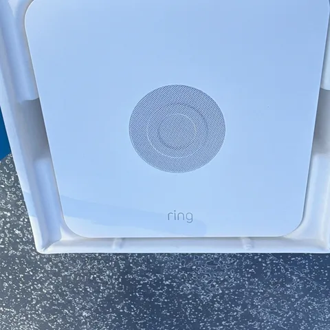 Ring Alarm Base Station Z-Wave Plus Indoor Wireless White Alexa w/ Adapter