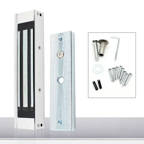 Electric Magnetic Lock Door Access Control System 12V 600lb 280KG Holding Fitce