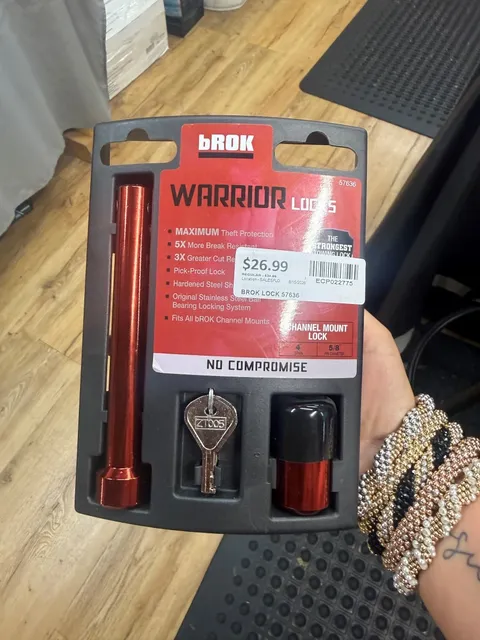 BROK 57636 WARRIOR LOCKS 5/8'' PIN DIAMETER (ECP022775)