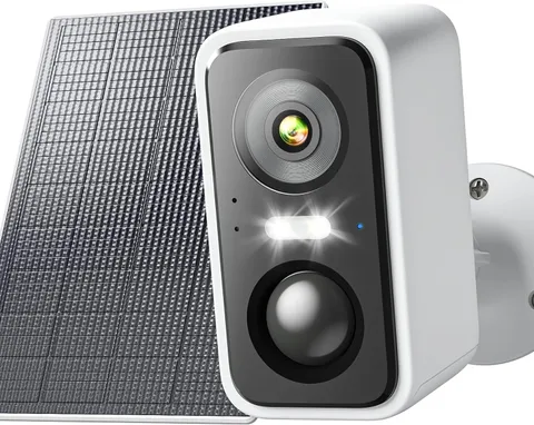 3MP Security Camera Wireless Outdoor for Home Security,Only 2.4Ghz | Solar &Batt