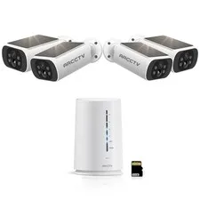 ARCCTV 4MP 5G WiFi Solar Security Camera System Outdoor Wireless 2K Night Vision