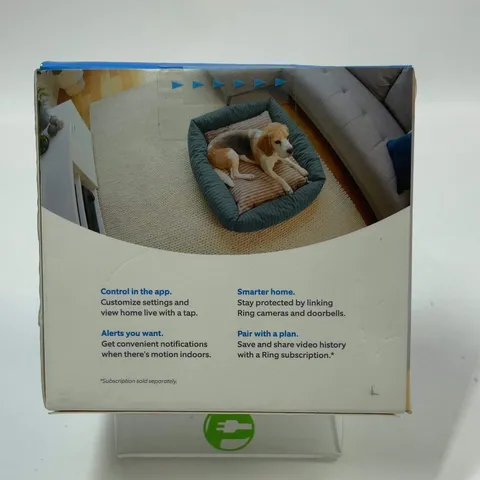 New Ring Indoor Cam (2nd Gen) Plug-In Camera White