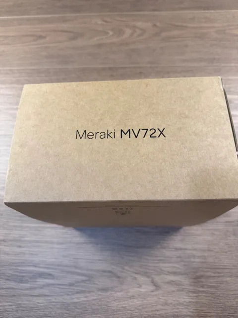 Cisco Meraki MV72-X Outdoor Varifocal Dome Camera 4MP Resolution 512 GB NEW