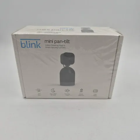 New Blink MINI pan-tilt Indoor Rotating Plug-In Smart Security Camera