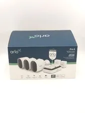 Arlo Pro 4 Spotlight Wire-Free Camera Security System VMC4350P - 3-Pack