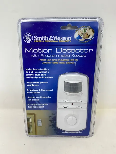 Smith & Wesson Motion Detector with Programmable Keypad NIP Sealed