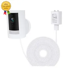 Power Adapter For Ring Stick Up Cam Battery 3Rd Gen With 30Ft 9M Weatherproof