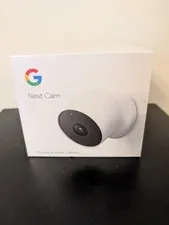 Google Nest Cam (Outdoor Battery) in Snow (GA01317-US) FACTORY SEALED