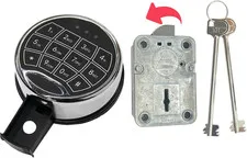 Digital Electronic Keypad Lock for Safes, Gun Safe Lock Replacement, Time Delay