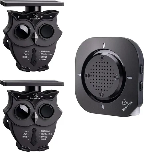 1/2 Mile Long Range Solar Wireless Driveway Alarm System IP65 Weatherproof Outdo