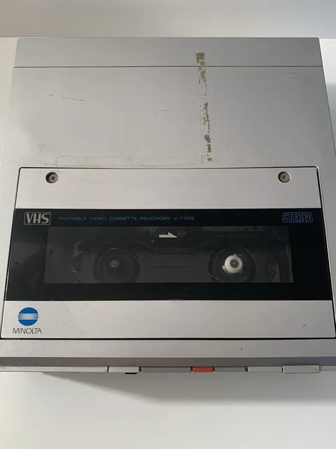Minolta Video Recorder | UNTESTED FOR PARTS