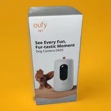 Eufy Pet Camera D605 Dog Camera with Feeder*Sealed/ New*