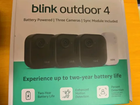 Blink Outdoor 4 Battery Powered 3-Camera Security System  