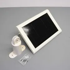 Ring Solar Panel for Ring Spotlight Cam Battery/Stick Up Cam Battery - White