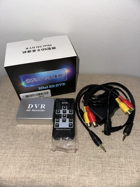 Mini DVR 1CH VIDEO 1CH AUDIO Realtime SD Card Video Recorder DVR For CCTV Camera
