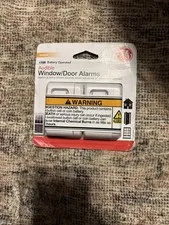 GE By Jasco Battery Operated Audible Window/Door Alarms, 2 Pack