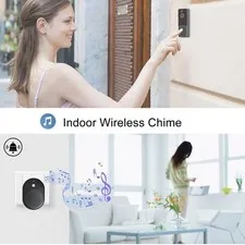 1080P Wireless Doorbell Video Camera With 2.4G WIFI PIR Motion Detection