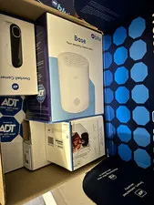 ADT blu Wi-Fi Wireless Security Base w/ Doorbell & Outdoor Camera Kit 1080p