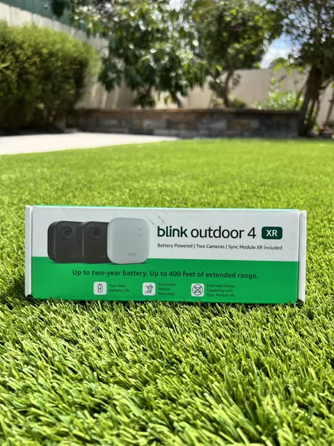 Blink Outdoor 4 XR Two Camera System w/Sync Module New Factory 2 Camera *SEALED*