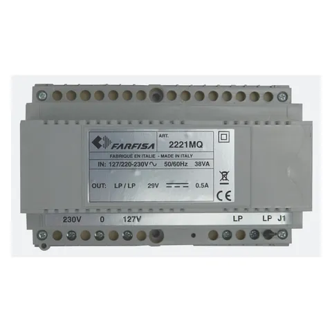 Farfisa Bloc D'Alimentation De Série pour Duo Système - 2221MQ