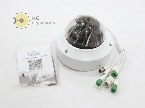 UNV IP Camera Network Fixed Dome (White) IPC3232SB-AHDZK-I0-64G