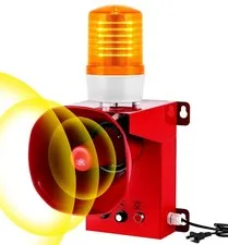 Industrial Siren Alarm 0-130dB Outdoor Alarm Horn IP65 Waterproof Air Raid Siren