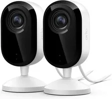 Arlo Essential Indoor Baby Camera 2K (3Rd Gen) - Privacy Shield, 2-Cam