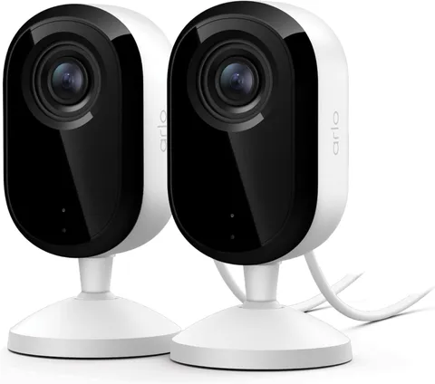 Arlo Essential Indoor Baby Camera 2K (3Rd Gen) - Privacy Shield, 2-Cam