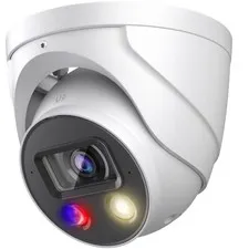 UltraHD 8MP Outdoor IP POE Camera, DMSS APP, 4K @30fps, TiOC Active White
