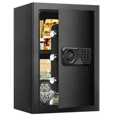 3.4 Cubic Feet Large Safes for Home Use Fire and Water proof, Digital Securit...