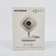 NETGEAR ARLO Q 1080P HD WIFI SMART WIRED SECURITY CAMERA WITH AUDIO