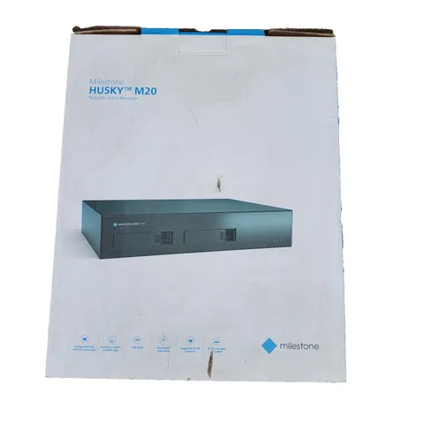 Milestone Husky M20 NVR HM20-4T-16 16 Channel XProtect 4TB NEW Open Box